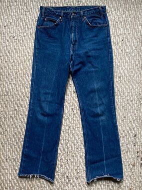 Vintage Orange Tab Levi's 517 jeans